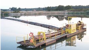 Wydobycie kruszyw piaskowo-żwirowych w Polsce Środkowo-Zachodniej