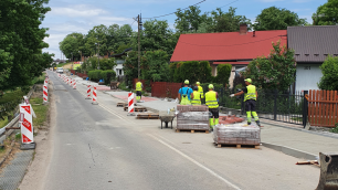 Fot. 1 Rozbudowa drogi powiatowej w Tarnobrzegu
