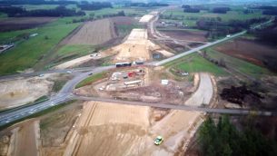 S61 Ostrów Mazowiecka – Szczuczyn, odc. od węzła „Śniadowo” (z węzłem) do węzła „Łomża Południe” (bez węzła), fot. GDDKiA