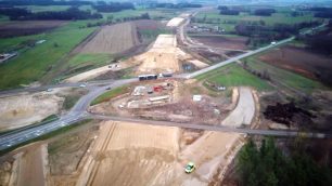 S61 Ostrów Mazowiecka – Szczuczyn, odc. od węzła „Śniadowo” (z węzłem) do węzła „Łomża Południe” (bez węzła), fot. GDDKiA