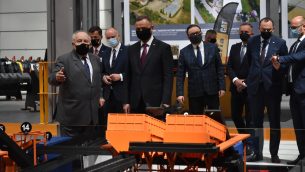 Prezydent RP odwiedził Centrum Wystawowe Pronaru w Siemiatyczach