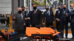 Prezydent RP odwiedził Centrum Wystawowe Pronaru w Siemiatyczach