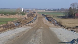 Rozbudowa drogi wojewódzkiej nr 102 na odcinku Lędzin – Trzebiatów-fot.2.