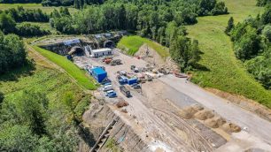 Przebito ostatnią nawę drugiego tunelu na S1 Przybędza – Milówka