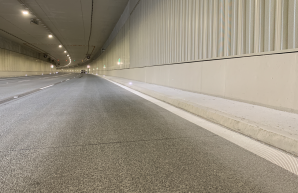 Taśma 3M™ STAMARK™ A380iES w tunelu drogi S2 w Warszawie, GDDKiA