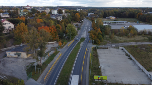 DK15 w Brodnicy - stan obecny