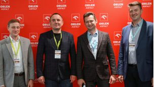 Przedstawiciele firmy ORLEN Asfalt