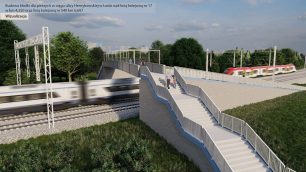 Wizualizacja nowej kładki