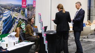 Stoisko firmy Tauron