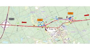 Plan orientacyjny S10 Szczecin Kijewo-Szczecin Zdunowo fot. GDDKiA