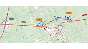 Plan orientacyjny S10 Szczecin Kijewo-Szczecin Zdunowo fot. GDDKiA